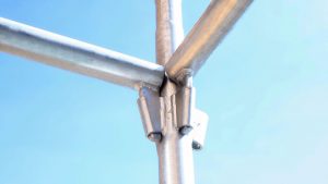 węzeł rusztowaniowy, rozeta