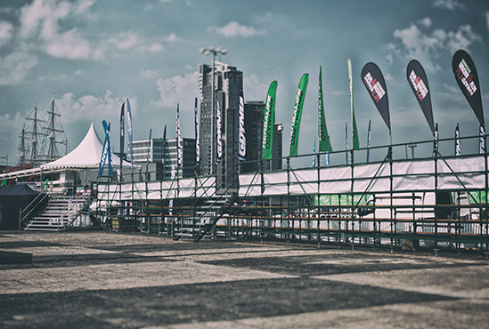 Rusztowanie klinowe, choinkowe - trybuny