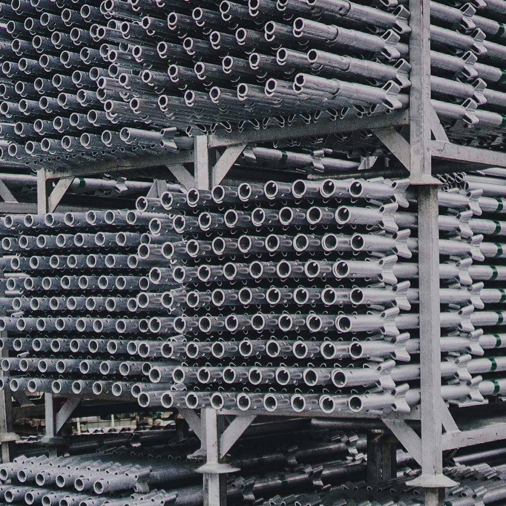 Rusztowania modułowe, choinkowe, ringlock SKYER Rusztowania ramowe, fasadowe, elewacyjne Plettac, L73