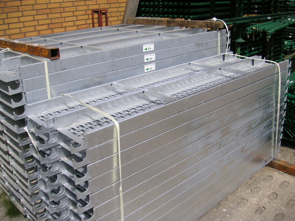 Podest stalowy - rusztowanie choinkowe, klinowe