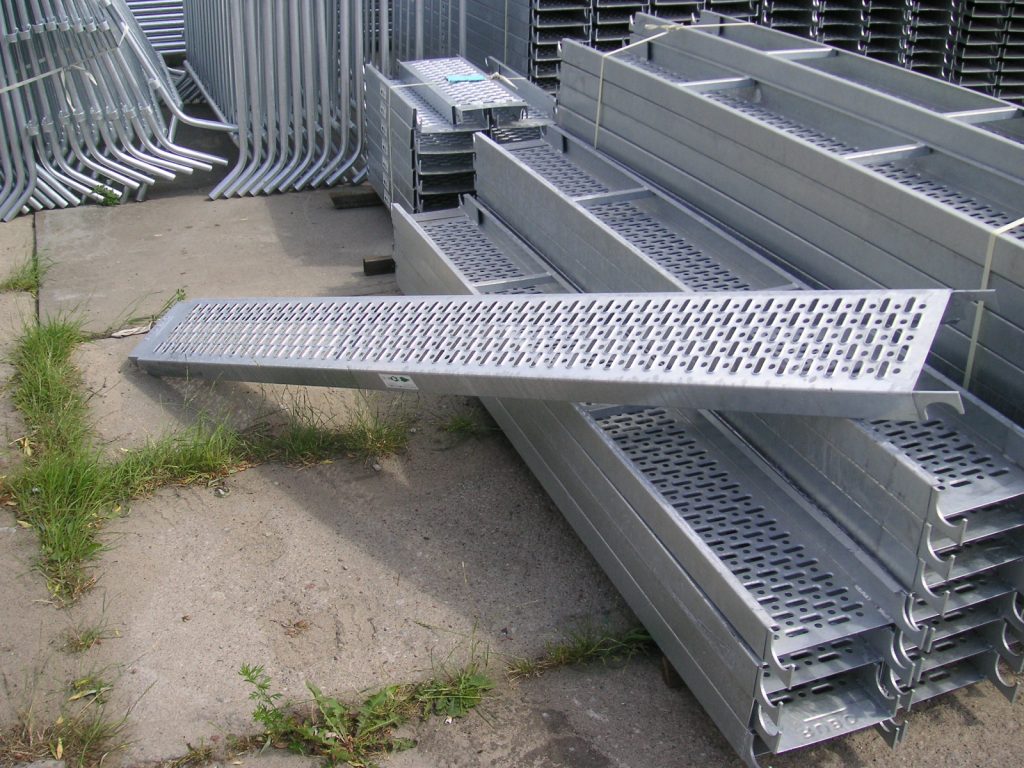 Podest stalowy - rusztowanie choinkowe