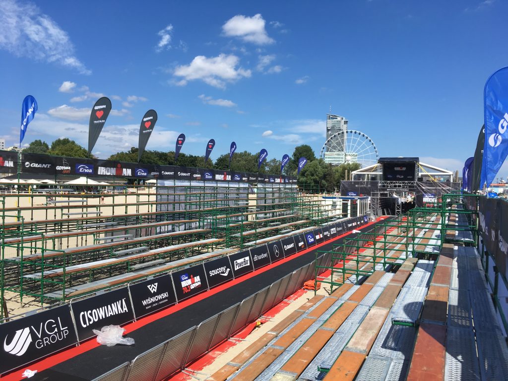 Rusztowanie RK klinowe, choinkowe - trybuna