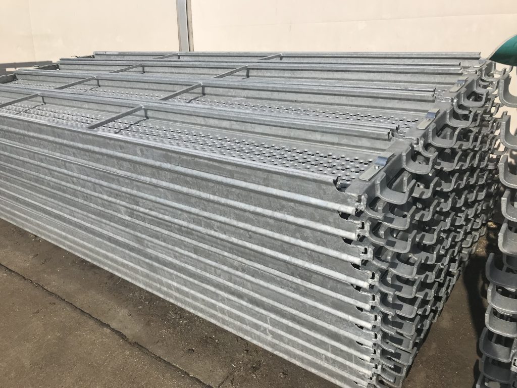 Podest stalowy O rusztowanie modułowe - SKYER