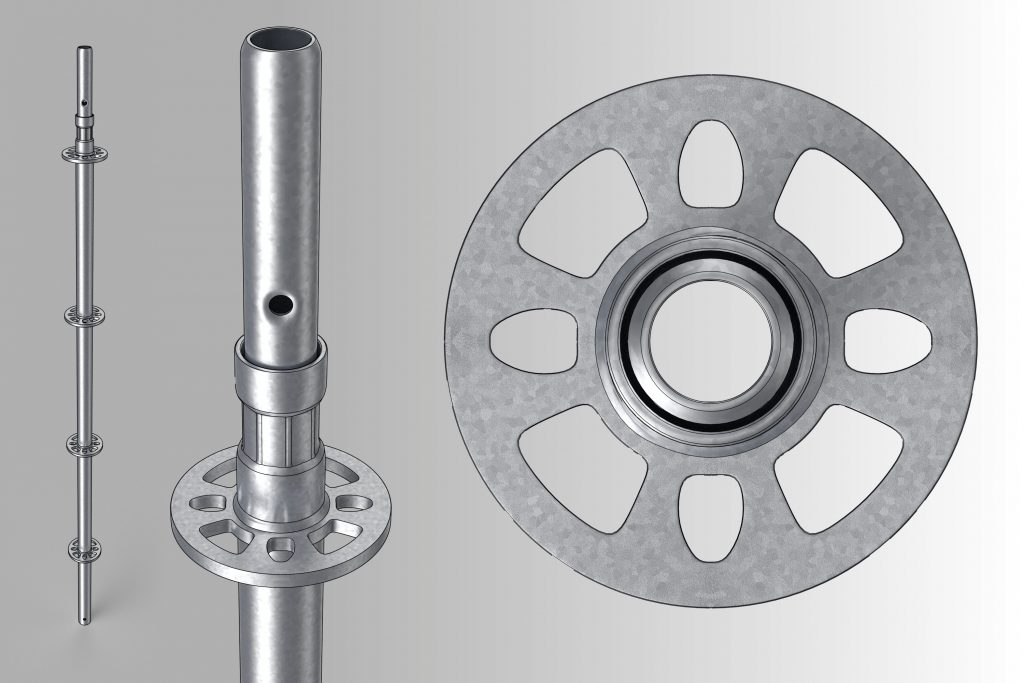 Rusztowanie SKYER - rozeta / stojak