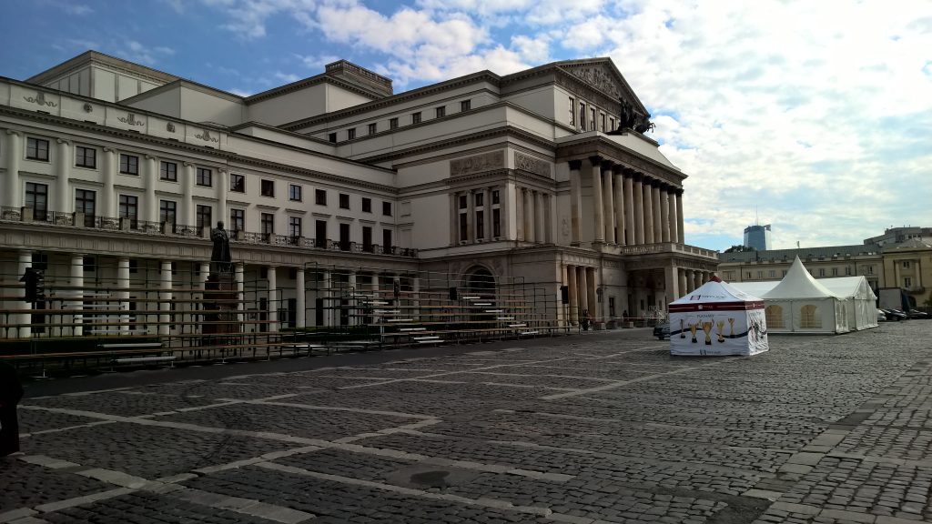 Rusztowanie RK klinowe, choinkowe - trybuna