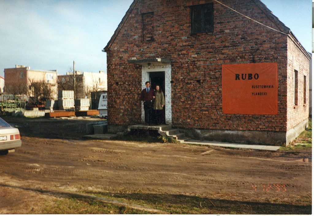 Rubo - Rusztowania - początki rok 1992