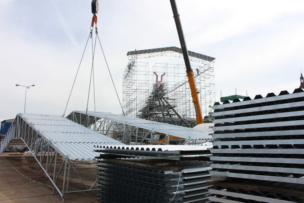 Rusztowania SKYER, plandeki kederowe