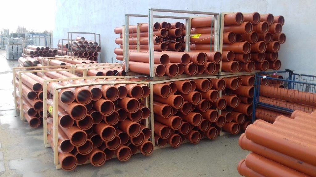 Rury pcv SN8 kanalizacja zewnętrzna